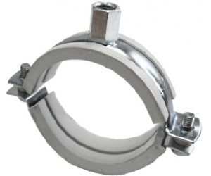 Objímka dvoušroubová kluzná 160mm